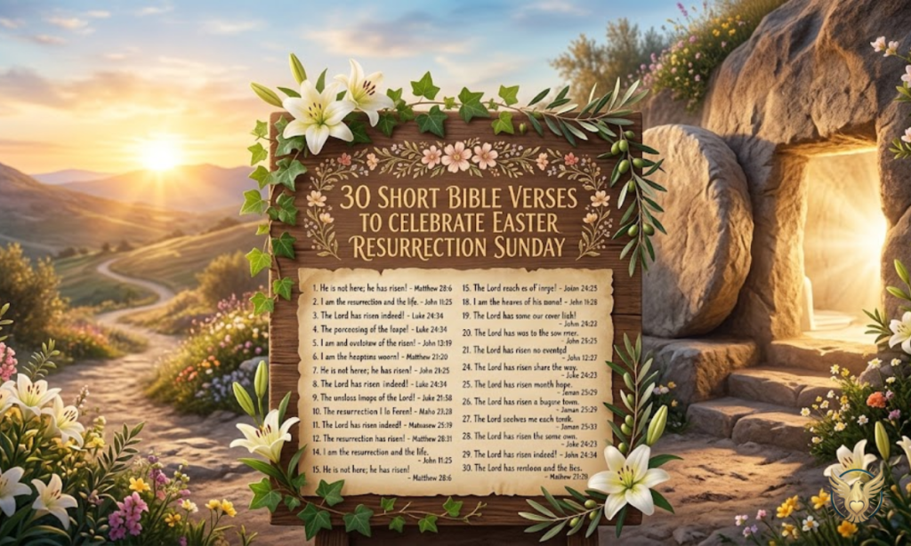 30 Short Bible Verses to Celebrate Easter Resurrection Sunday