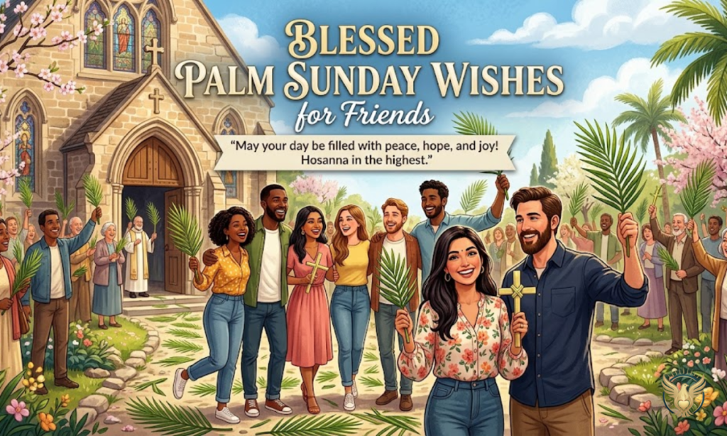 Blessed Palm Sunday Wishes for Friends
