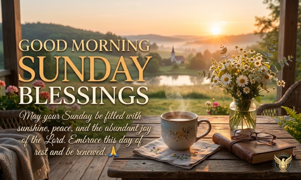 Good Morning Sunday Blessings Quotes