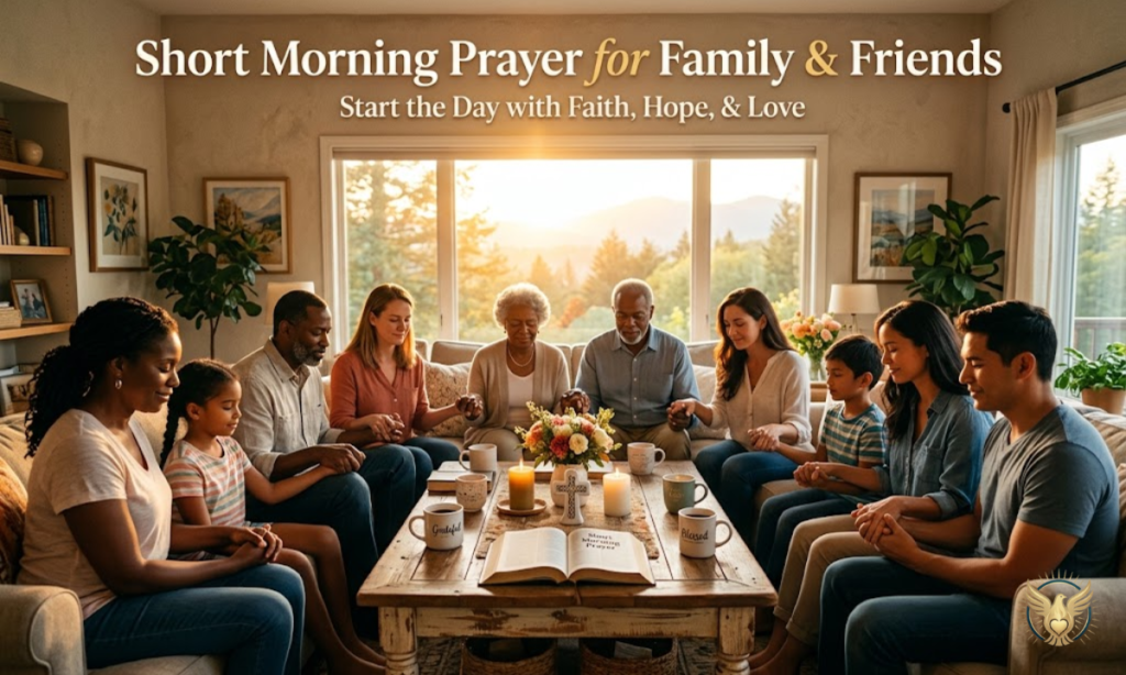 Short Morning Prayer for Family and Friends