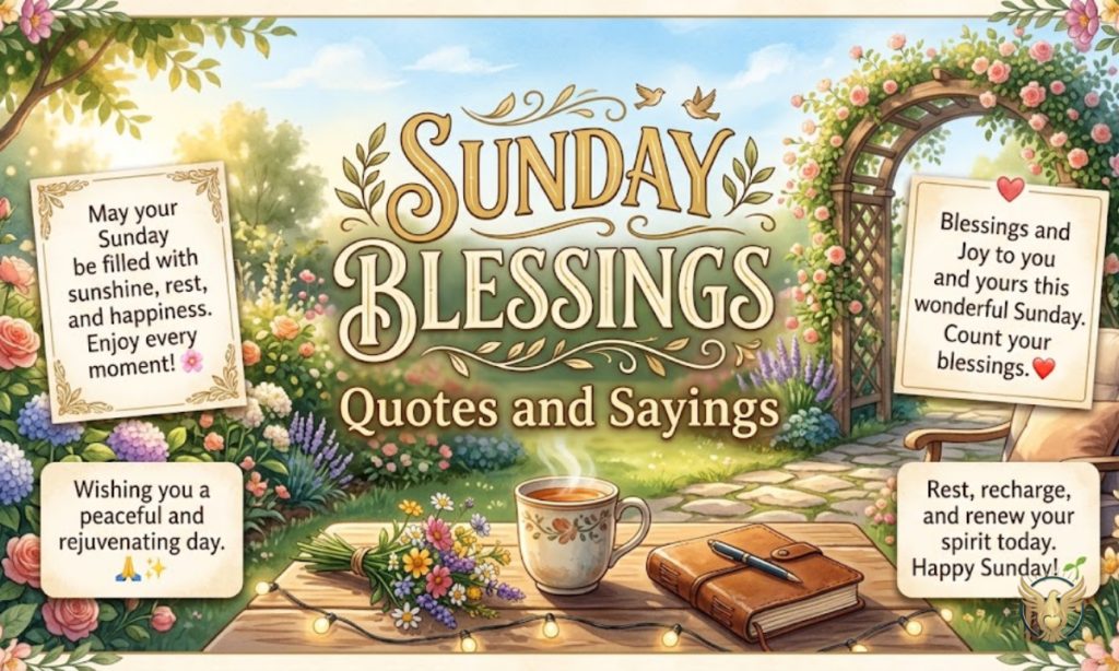 Sunday Blessings Quotes and Sayings