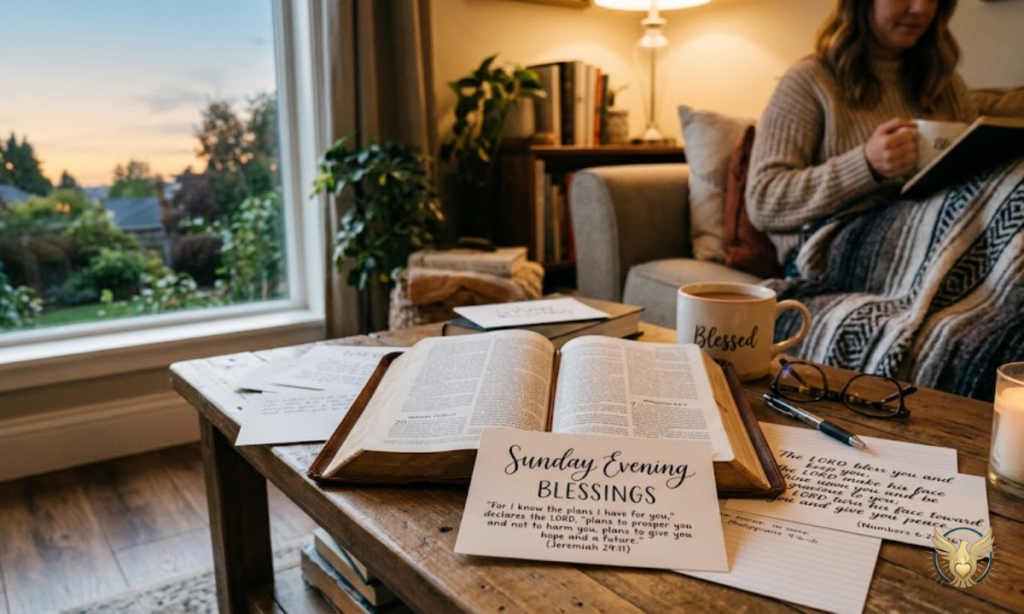 Sunday Evening Blessings Bible Verses