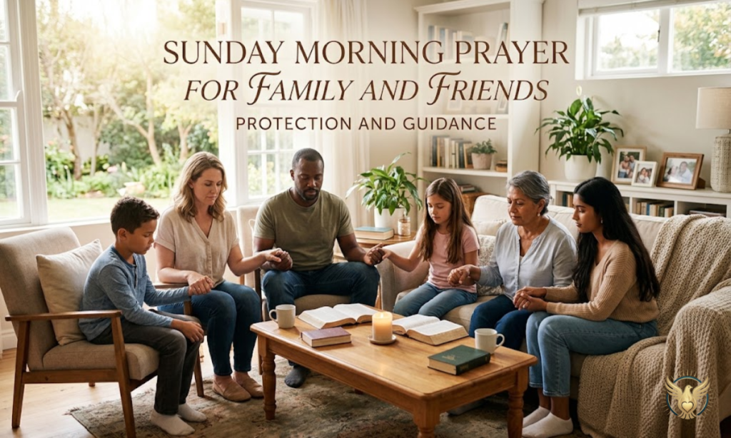 Sunday Morning Prayer for Family and Friends Protection and Guidance