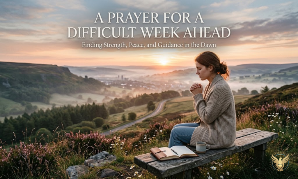 A Prayer for a Difficult Week Ahead
