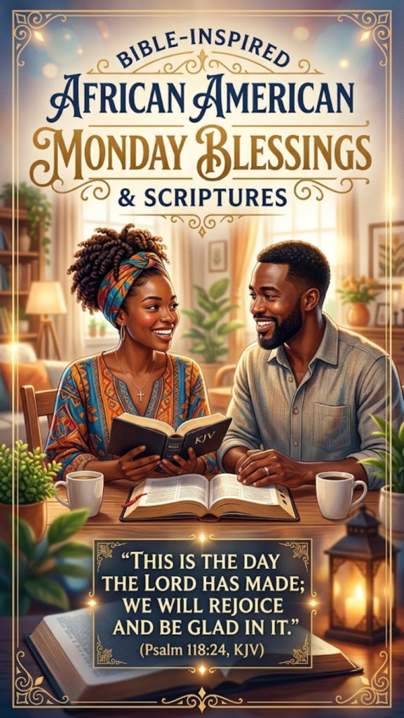 Bible-Inspired African American Monday Blessings & Scriptures