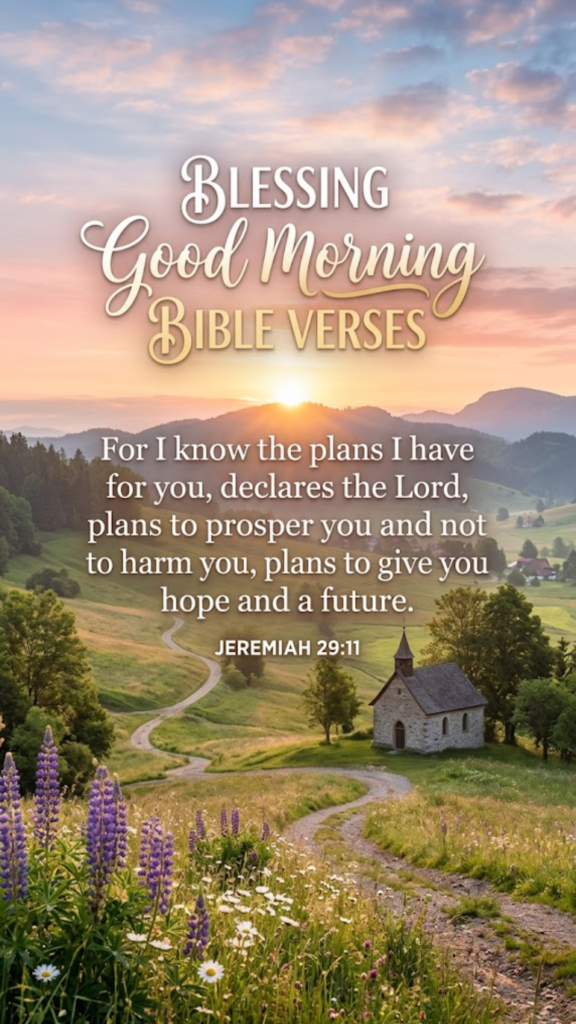 Blessing Good Morning Bible Verses