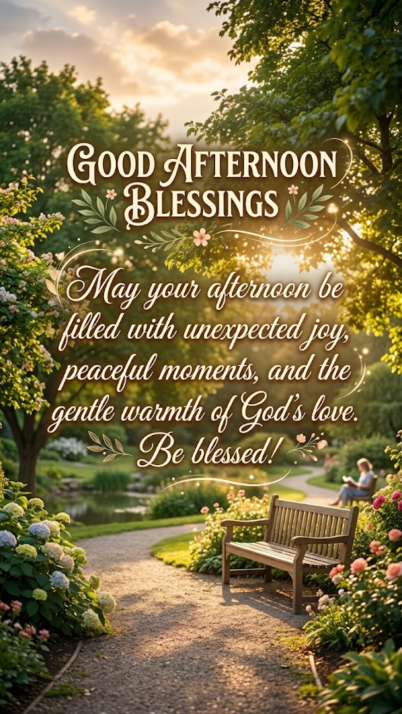 Good Afternoon Blessings Quotes