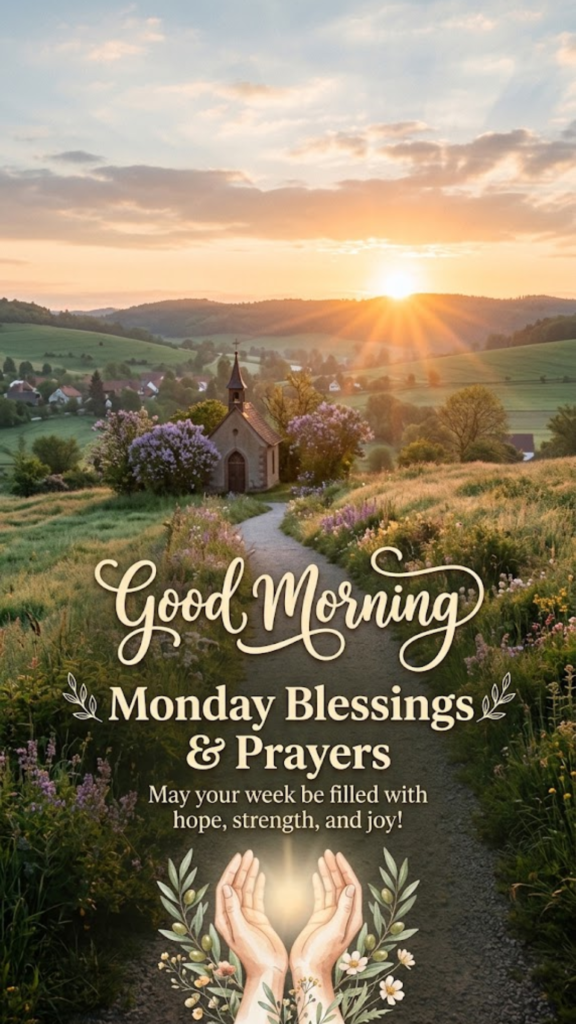 Good Morning, Monday Blessings and Prayers