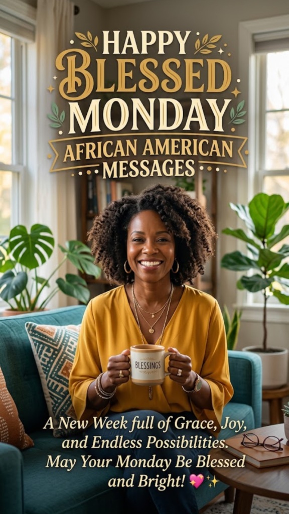 Happy Blessed Monday, African American Messages