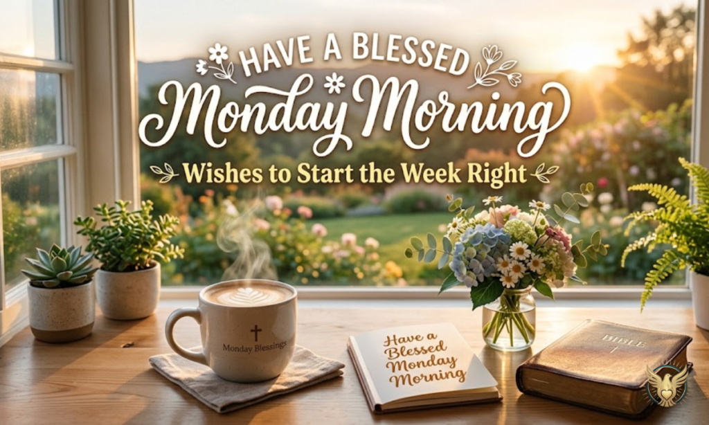Have a Blessed Monday Morning — Wishes to Start the Week Right