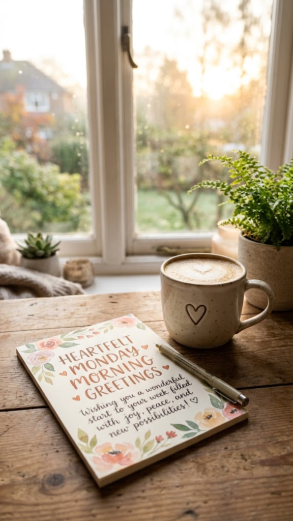 Heartfelt Monday Morning Greetings
