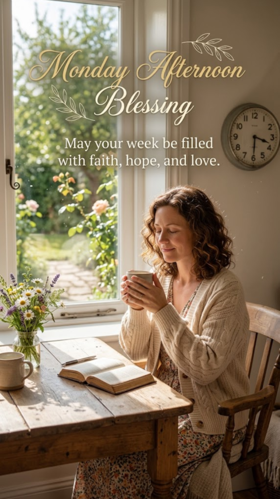 Monday Afternoon Blessing