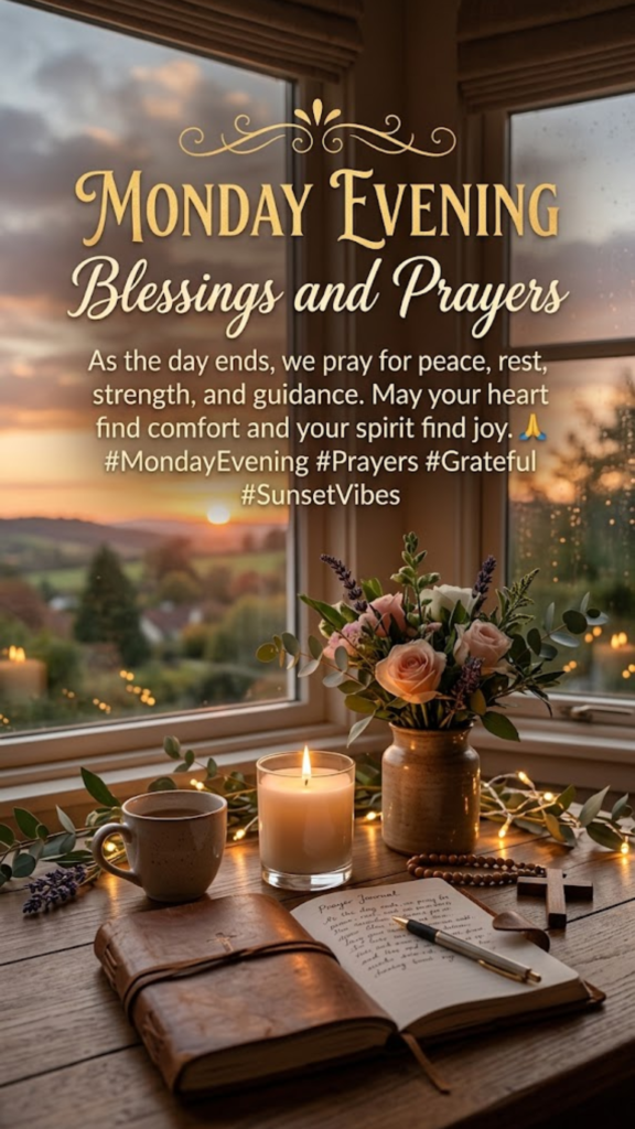 Monday Evening Blessings and Prayers