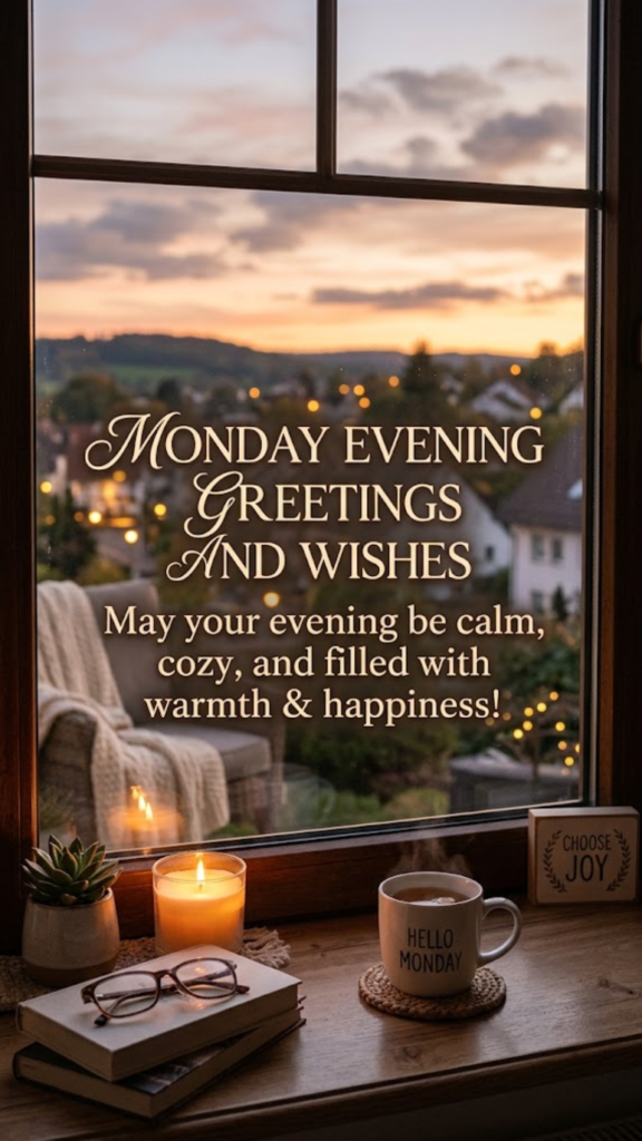 Monday Evening Greetings and Wishes
