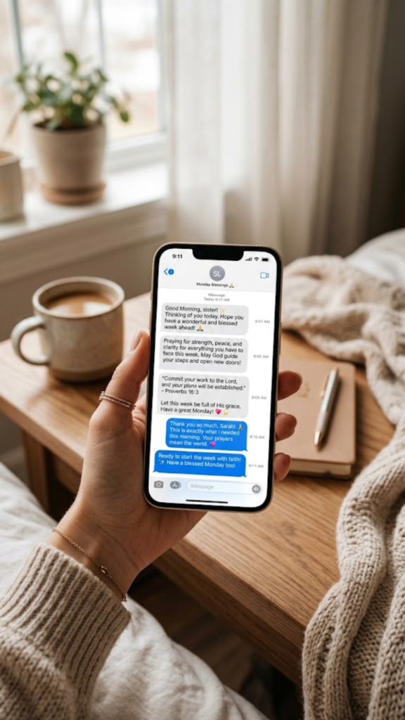 Monday Morning Prayer Text Messages