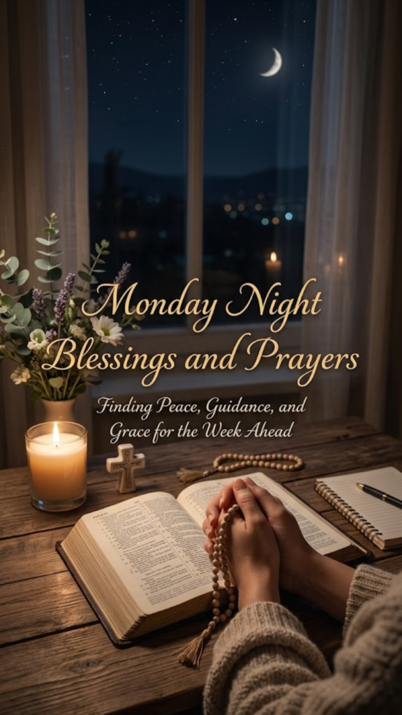 Monday Night Blessings and Prayers