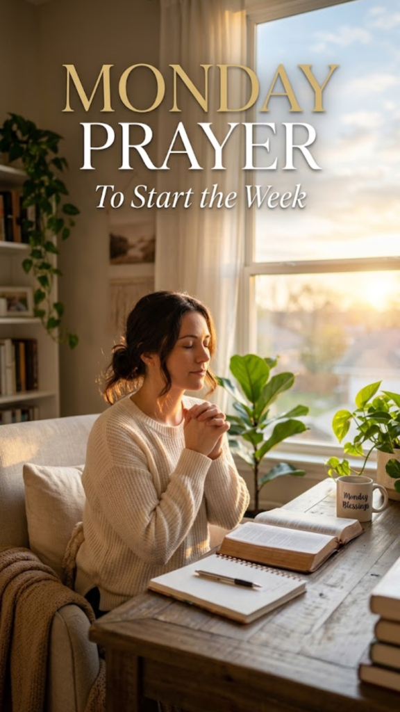Monday Prayer to Start the Week