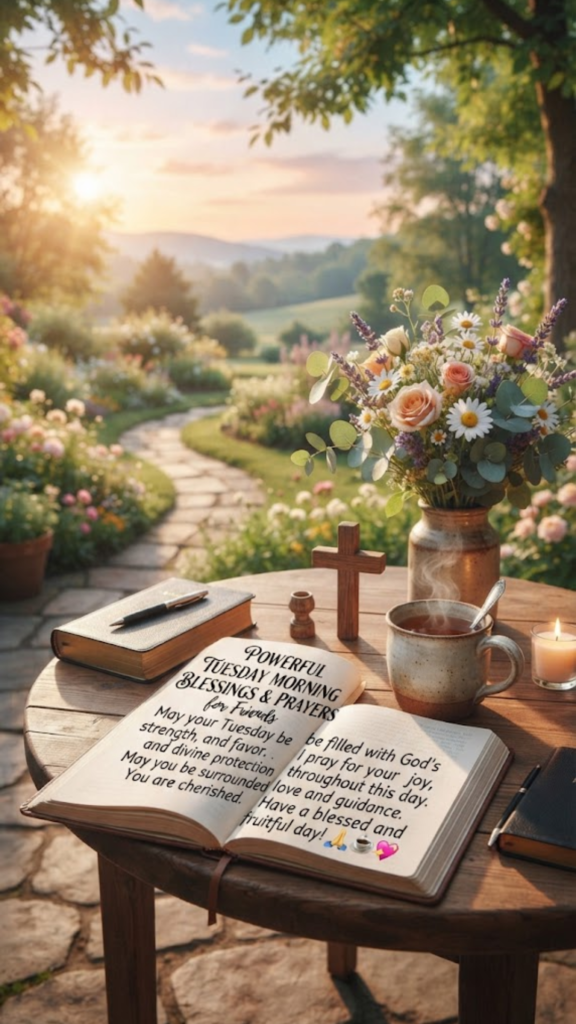 Powerful Tuesday Morning Blessings and Prayers for Friends