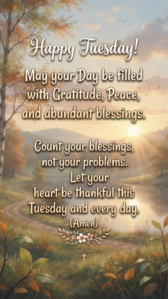 Thankful Tuesday Blessings Quotes