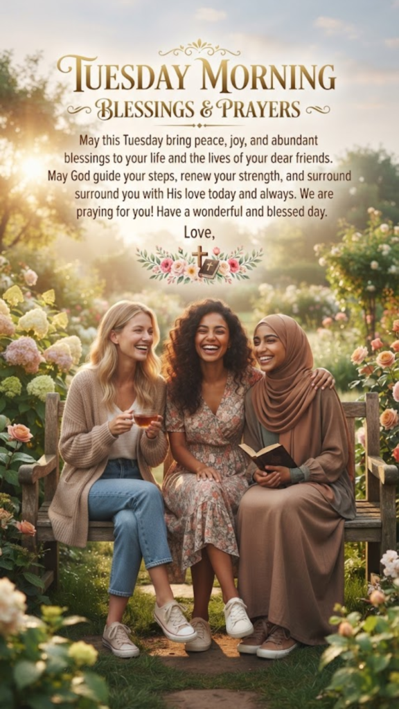 Tuesday Morning Blessings and Prayers for Friends