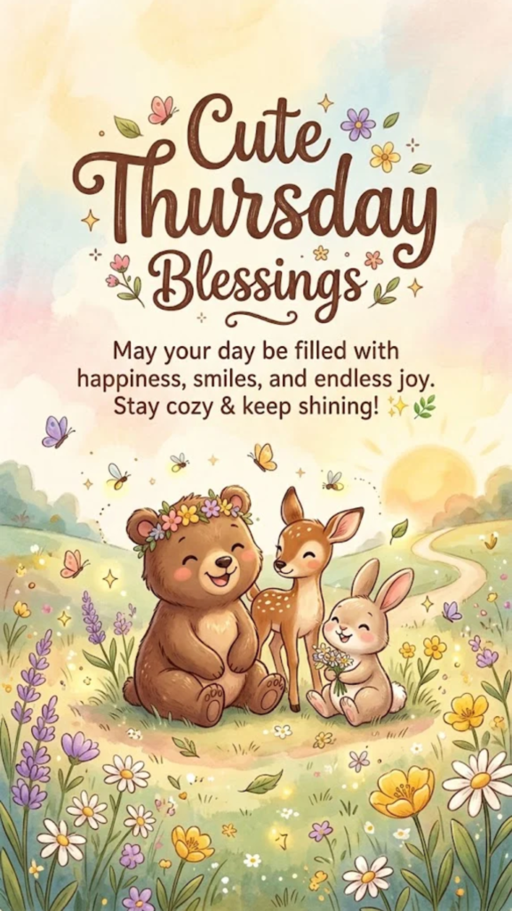 Cute Thursday Blessings