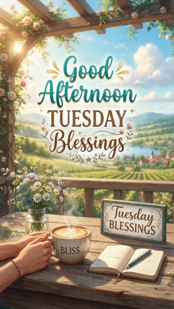 Good Afternoon Tuesday Blessings