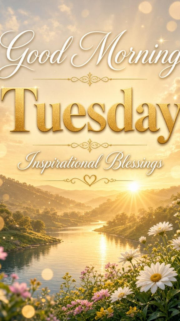 Good Morning Tuesday Inspirational Blessings