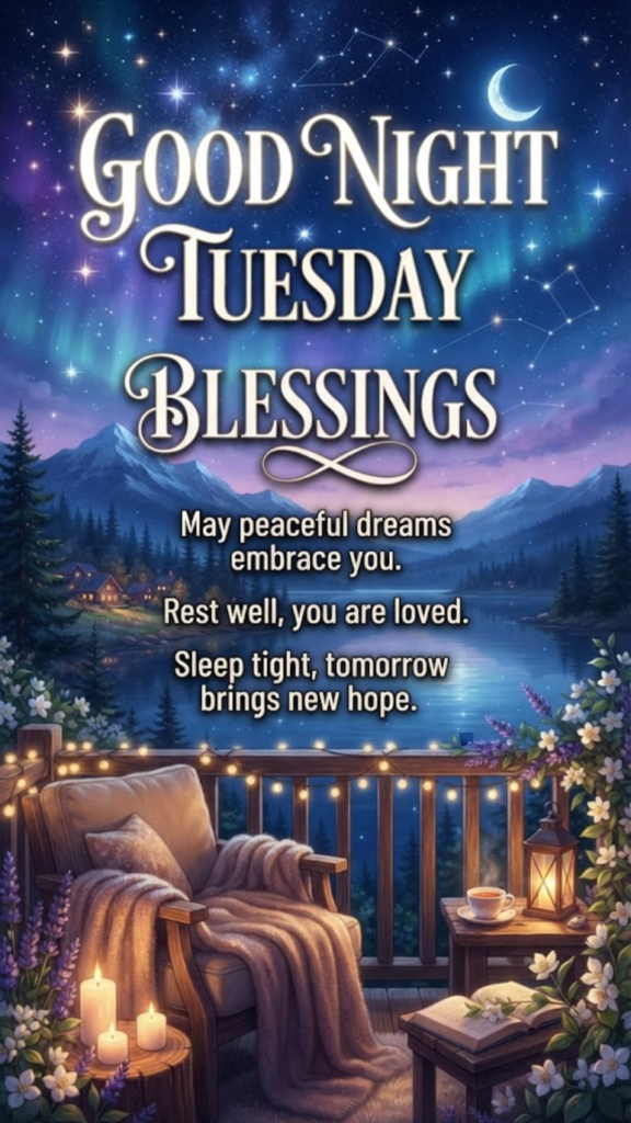 Good Night Tuesday Blessings