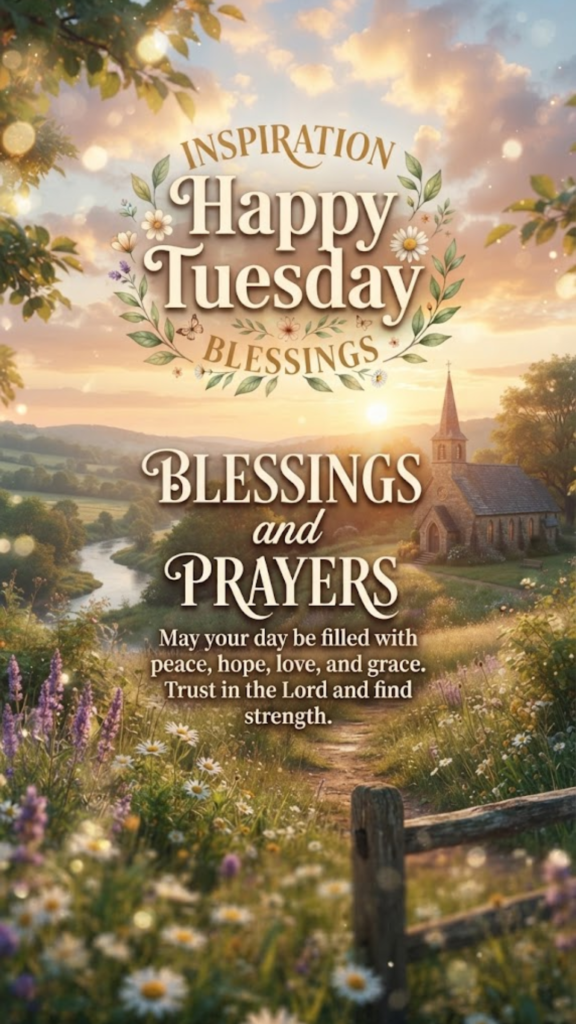 Inspiration Happy Tuesday Blessings and Prayers