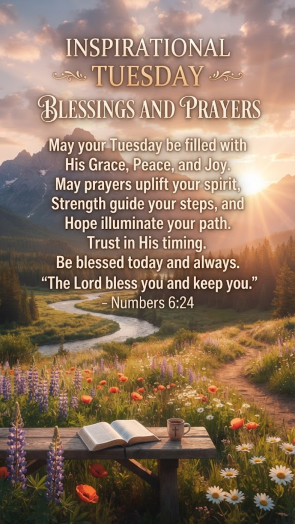 Inspirational Tuesday Blessings and Prayers 