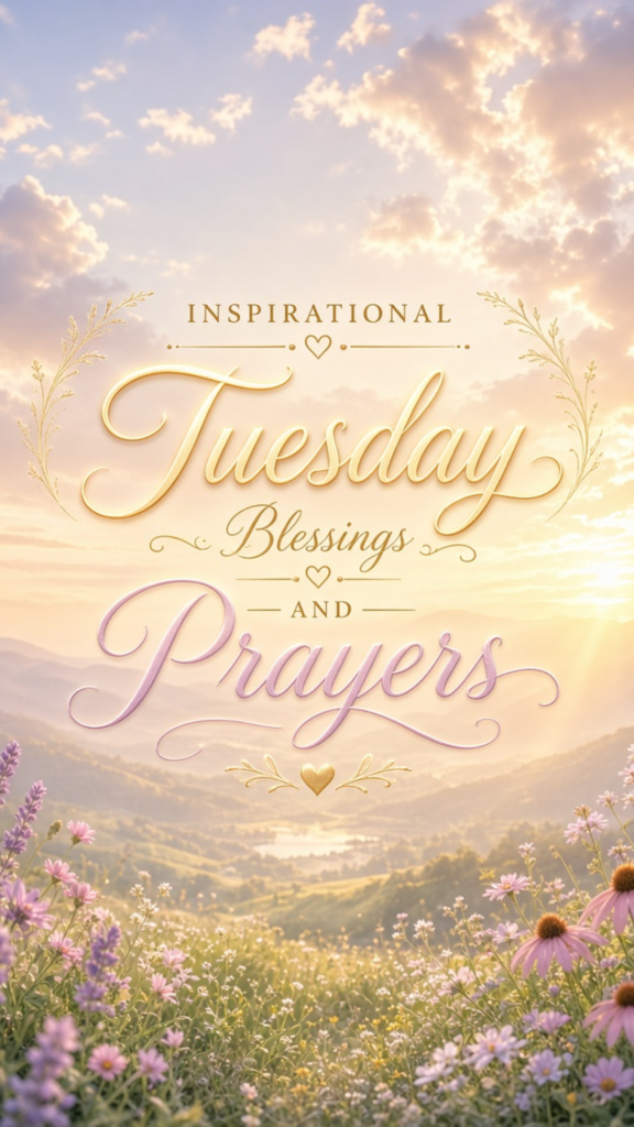 Inspirational Tuesday Blessings and Prayers