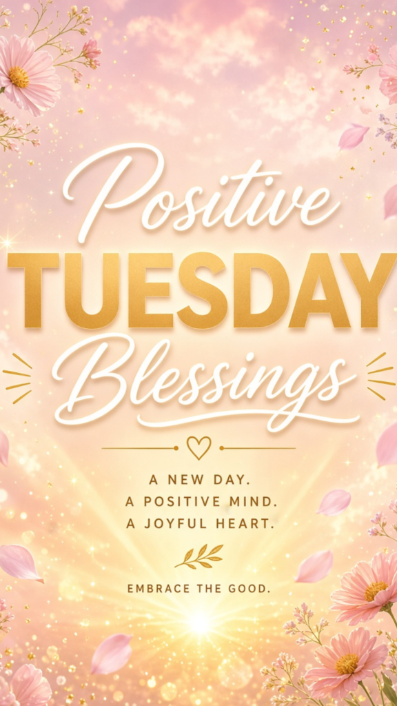 Positive Tuesday Blessings 
