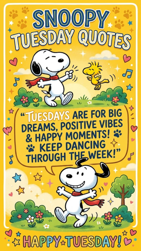 Snoopy Tuesday Quotes