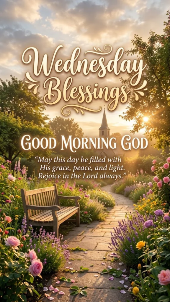 Wednesday Blessings Good Morning God