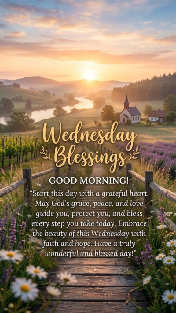Wednesday Blessings Good Morning Quotes
