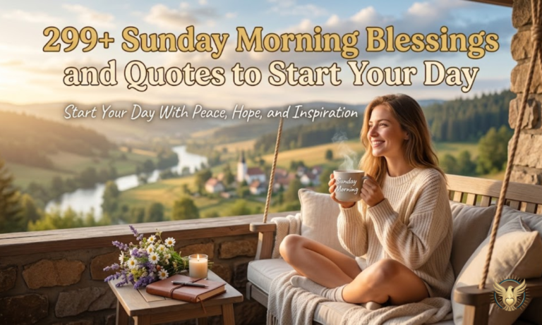 299+ Sunday Morning Blessings and Quotes to Start Your Day