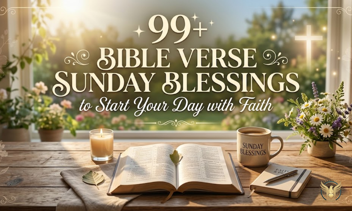 99+ Bible Verse Sunday Blessings to Start Your Day with Faith