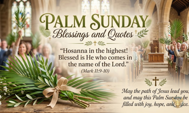 Palm Sunday Blessings and Quotes