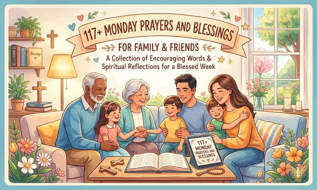 117+ Monday Prayers and Blessings for Family & Friends