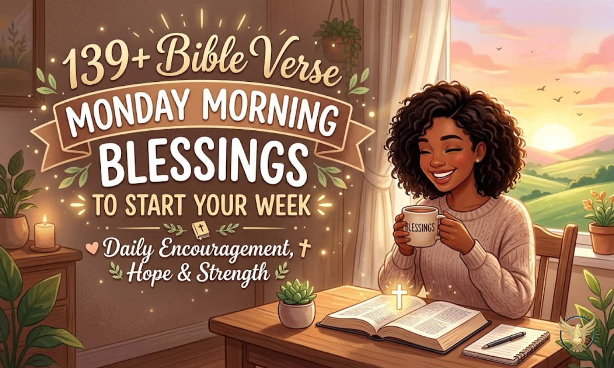 139+ Bible Verse Monday Morning Blessings to Start Your Week