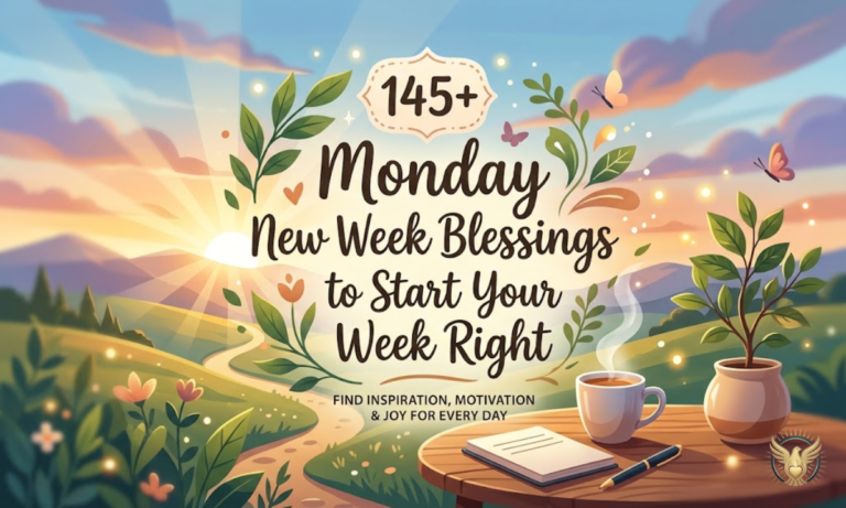 145+ Monday New Week Blessings to Start Your Week Right