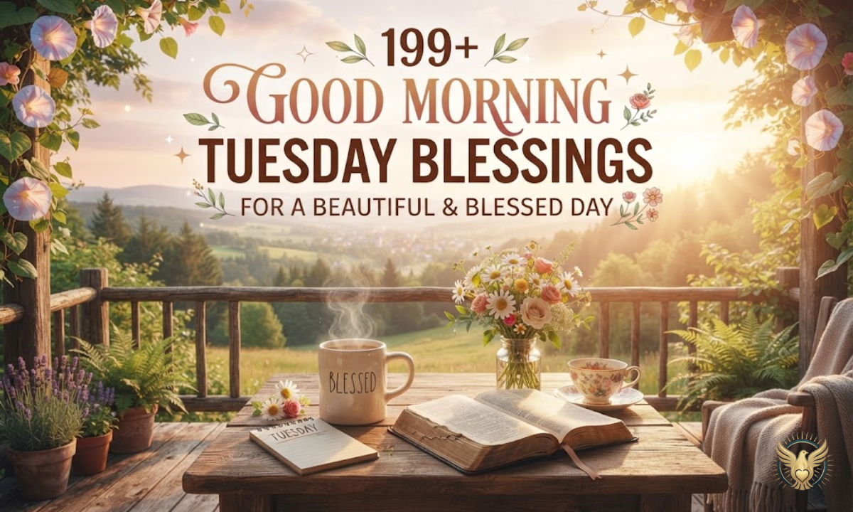 199+ Good Morning Tuesday Blessings for a Beautiful & Blessed Day