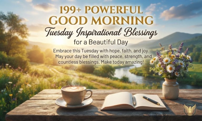 199+ Powerful Good Morning Tuesday Inspirational Blessings for a Beautiful Day