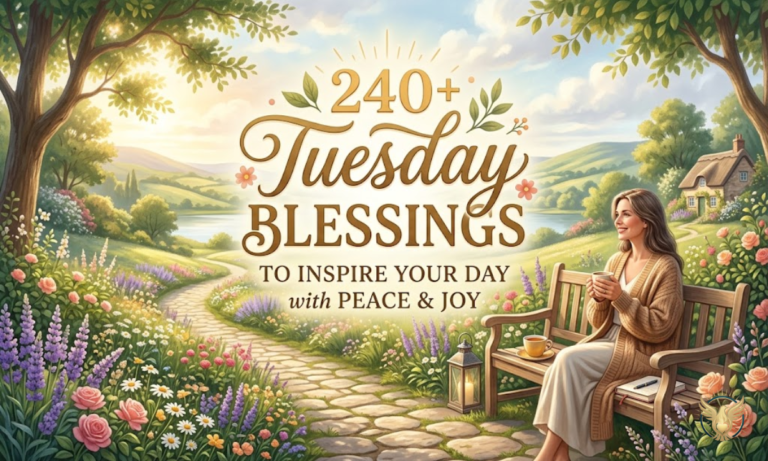 240+ Tuesday Blessings to Inspire Your Day with Peace & Joy