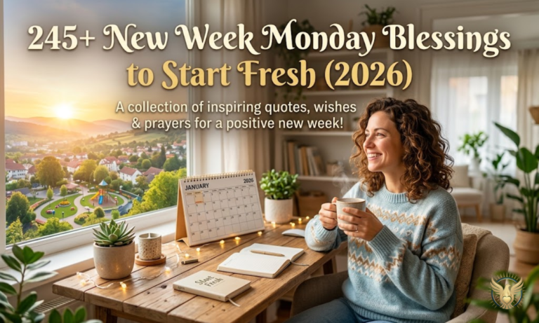 245+ New Week Monday Blessings to Start Fresh (2026)
