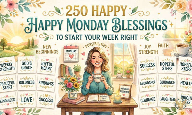 250 Happy Monday Blessings to Start Your Week Right
