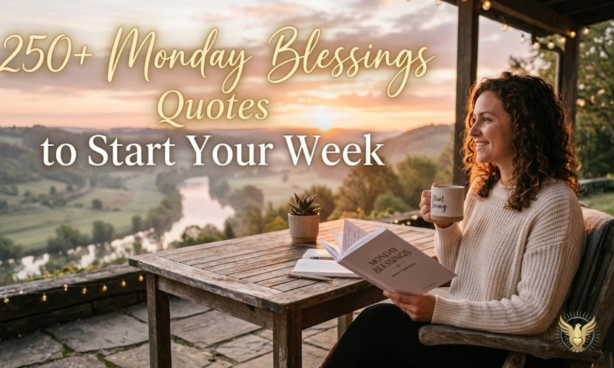 250+ Monday Blessings Quotes to Start Your Week 