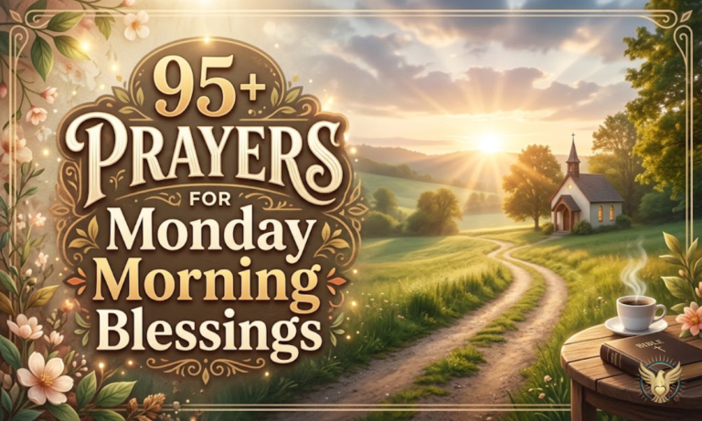 95+ Prayers for Monday Morning Blessings