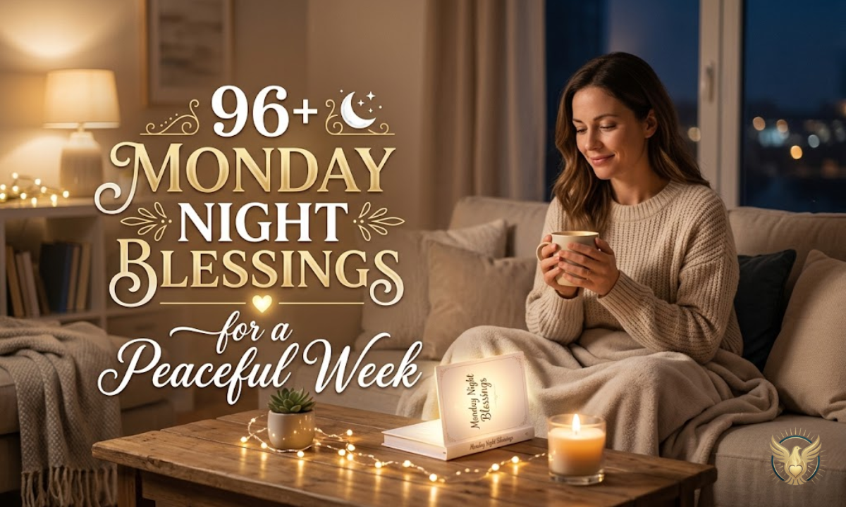96+ Monday Night Blessings for a Peaceful Week