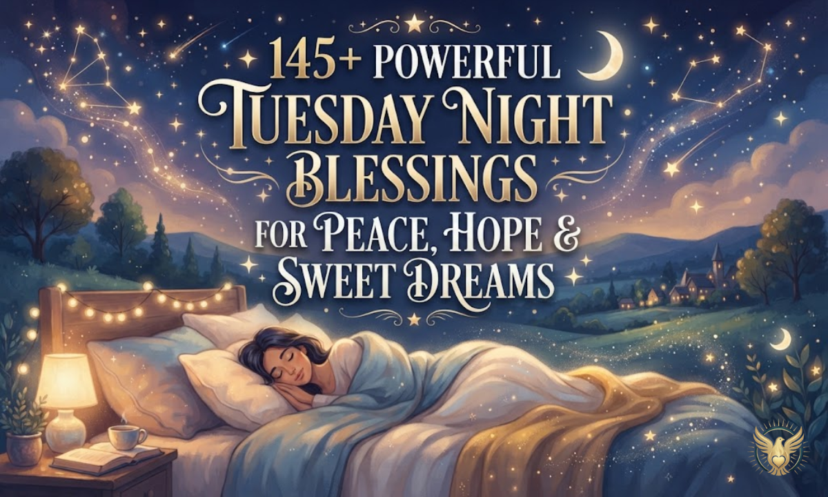 145+ Powerful Tuesday Night Blessings for Peace, Hope & Sweet Dreams